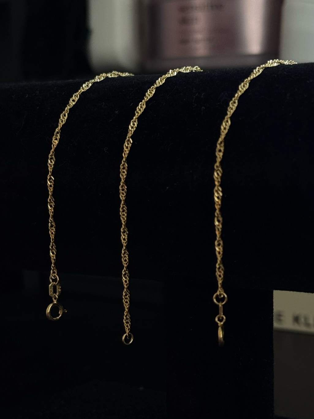 Solid 10k Gold Dainty Bracelet